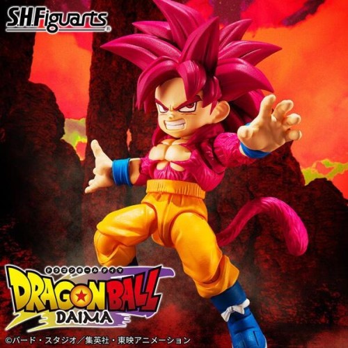 萬代 S.H.F SHF 七龍珠 超級賽亞人4 孫悟空(MINI)-DAIMA