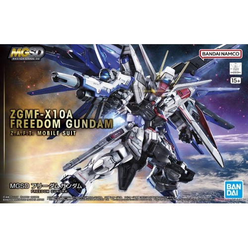 萬代 組裝模型 MASTER GRADE SD MGSD 自由鋼彈