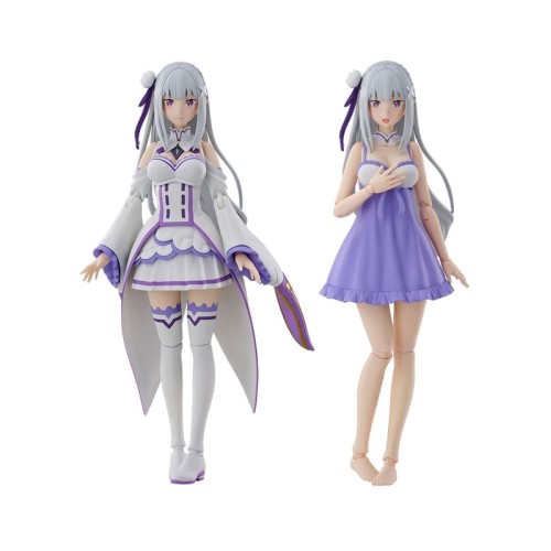 角川 PLASTIC MODEL 組裝模型 Re:從零開始的異世界生活 愛蜜莉雅 DX版
