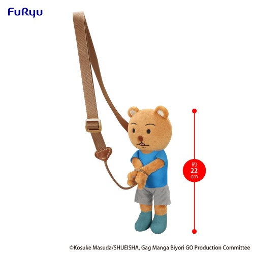 FuRyu 搞笑漫畫日和 熊吉被逮捕側背包 A