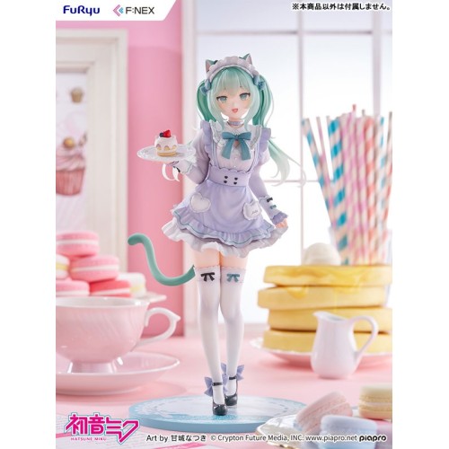 F:NEX 初音未來 x 甘城なつき 貓耳女僕 1/7 PVC