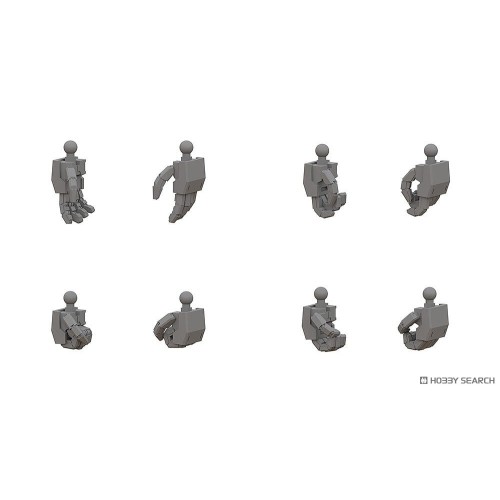 GSC 賭裝模型 TITANOMACHIA MODEROID T手部套組 角/M