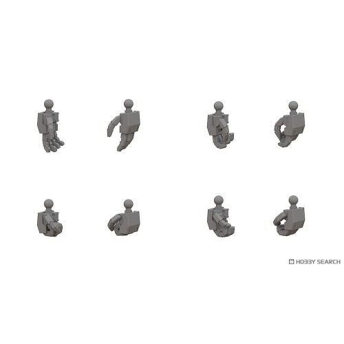 GSC 組裝模型 TITANOMACHIA SIDE:CE/MODEROID T手部套組 角/S