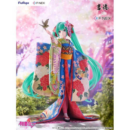 吉德 x F:NEX 初音未來 MIKU 1/4 日本人形 再販