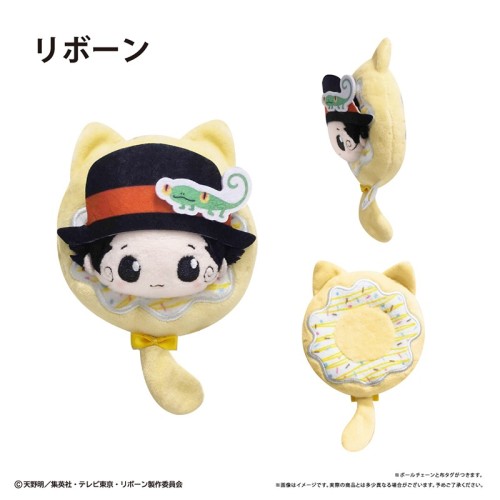 TAPIOCA 家庭教師 REBORN! 貓耳甜甜圈布偶 娃娃 里包恩