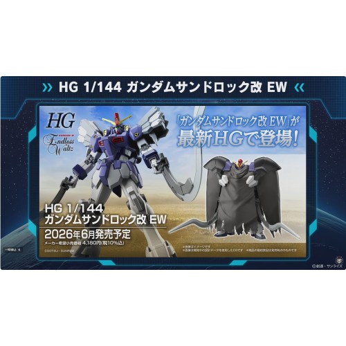 萬代 組裝模型 鋼彈W HG 1/144 沙漠鋼彈特裝型改 EW