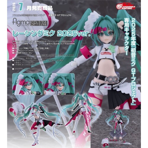 MF figma SP174 初音未來GT計畫 賽車未來 2025Ver