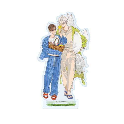 A3 野白ぐり A HOLIDAY Picnic Mood 角色壓克力立牌 02 月之圓缺與獸相戀
