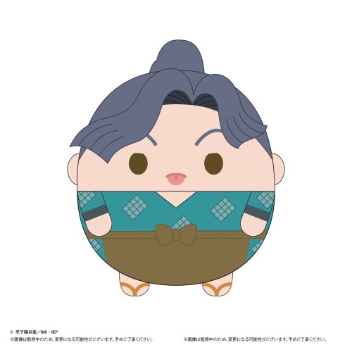 MAXLIMITED 忍者亂太郎 圓滾滾布偶 胖娃 M尺寸 第7彈 B 綾部喜八郎