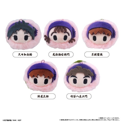 中盒5入 TAPIOCA 忍者亂太郎 櫻餅趴姿布偶收藏集 娃娃 第3彈