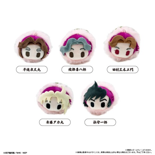 中盒5入  TAPIOCA 忍者亂太郎 櫻餅趴姿布偶收藏集 娃娃 第4彈