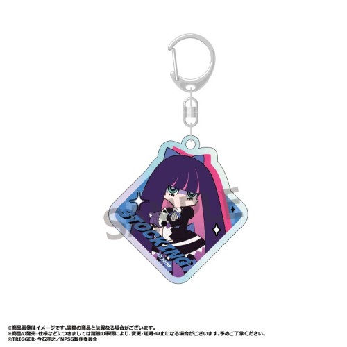 ANICRAFT 新吊帶襪天使 極光壓克力吊飾 鑰匙圈 B Stocking