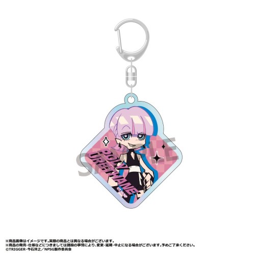 ANICRAFT 新吊帶襪天使 極光壓克力吊飾 鑰匙圈 E Polyurethane