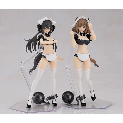MF 組裝模型 PLAMAX GP-07 內衣素體娘 蘭＆潔莉 女僕Ver 套組
