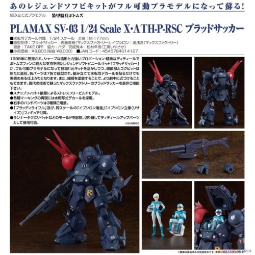 MF 組裝模型 PLAMAX 裝甲騎兵 1/24 X‧ATH-P-RSC 嗜血者