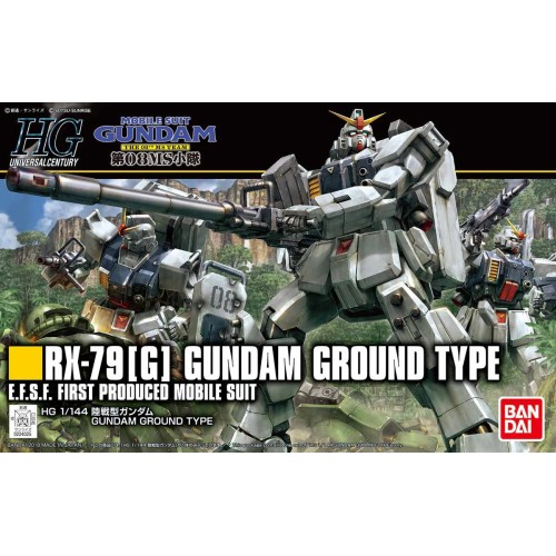 萬代 組裝模型 HGUC 1/144 陸戰型鋼彈