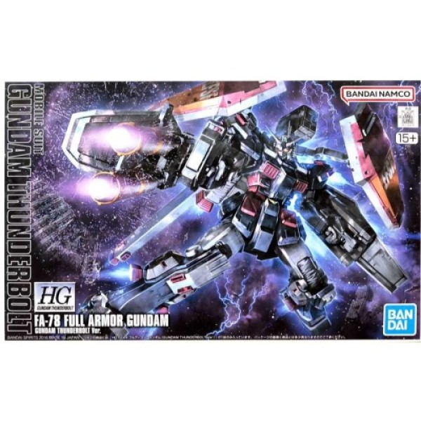 萬代 組裝模型 HG 1/144 全裝甲型鋼彈 (機動戰士鋼彈 雷霆宙域戰線Ver.)