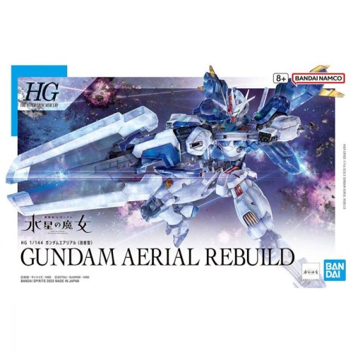 萬代 組裝模型 HG 1/144 #19 風靈鋼彈(修改型) 水星的魔女