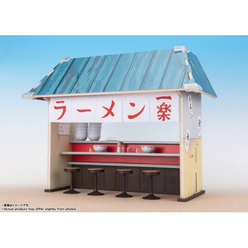 萬代 S.H.F SHF 火影忍者 一樂拉麵場景套組 無人物本體 可動 完成品 不挑盒況