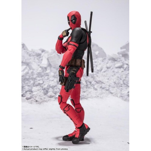 萬代 S.H.F SHF 死侍與金鋼狼 DEADPOOL&WOLVERINE 死侍 可動 完成品