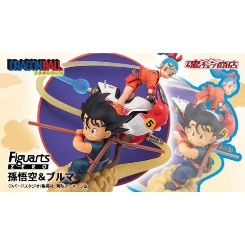 魂商店 Figuarts ZERO 七龍珠 孫悟空＆布瑪 PVC 完成品