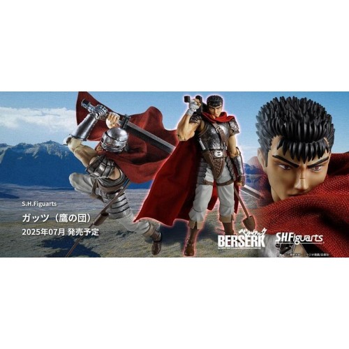 萬代 S.H.F SHF 烙印勇士 凱茲 鷹之團 可動 完成品