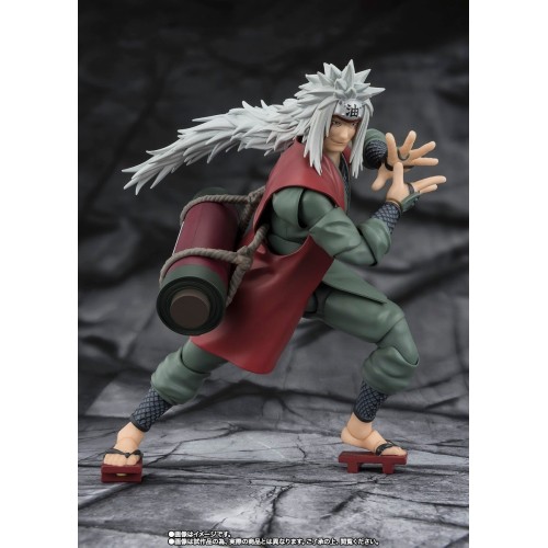 萬代 S.H.F SHF 火影忍者 術極緻之木葉豪傑 仙人模式 自來也 可動 完成品 不挑盒況
