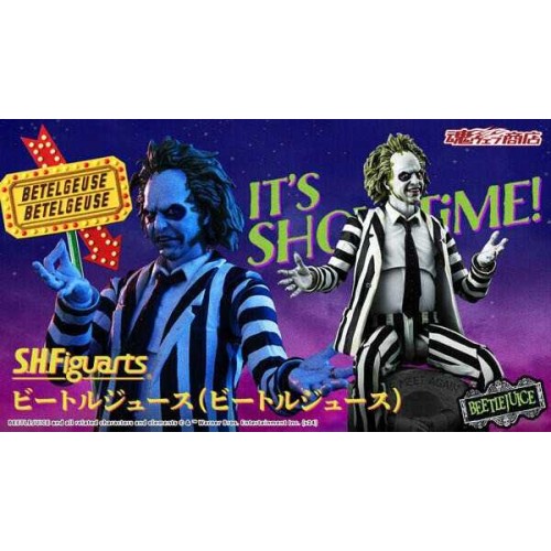 魂商店 S.H.F SHF 陰間大法師 Beetlejuice 可動 完成品