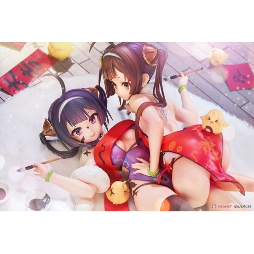 HobbyMax 碧藍航線 平海 ＆ 寧海 1/7 PVC 完成品