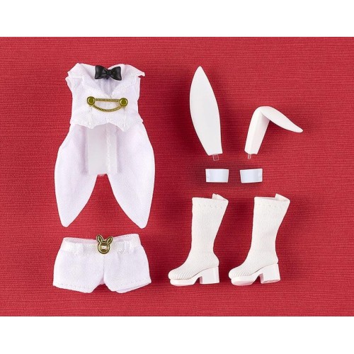 GSC 黏土娃 服裝套組 兔女郎套裝 白 可動 完成品