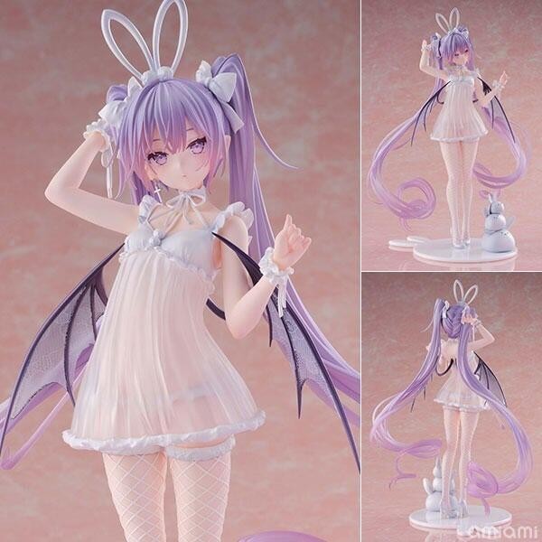 GOLDENHEAD+ rurudo 原畫 伊芙 兔耳睡裙Ver 1/7 附特典 PVC 完成品
