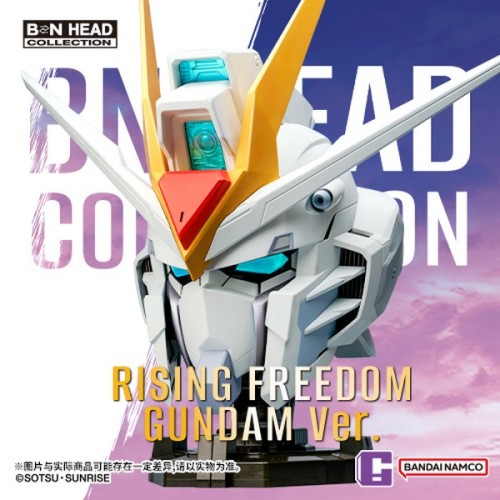 萬代 BN HEAD COLLECTION 振揚自由鋼彈