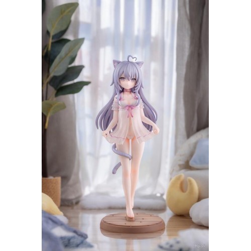 星蘿館 Alens 原畫 家有貓貓 糯米米 手感漆 1/7 PVC 完成品