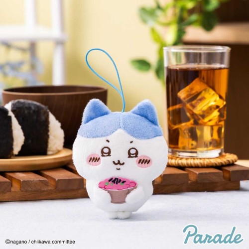 Parade 景品 吉伊卡哇 滿滿的小八貓 娃娃吊飾 抱海鮮丼款