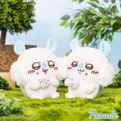 Parade 景品 吉伊卡哇 小桃 飛鼠 吃吃絨毛娃娃 兩款分售 右閉嘴款