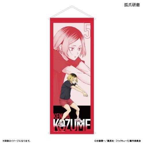 Culture 排球少年!! 準備接球姿勢 角色大掛軸 孤爪研磨