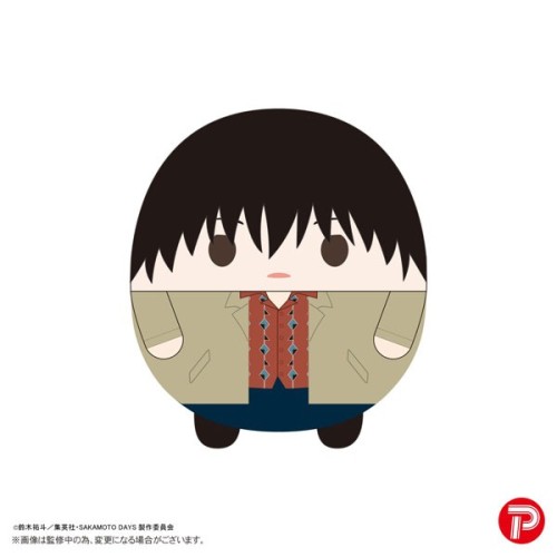 PLEX 坂本日常 圓滾滾布偶 胖娃 M尺寸 第2彈 C 南雲