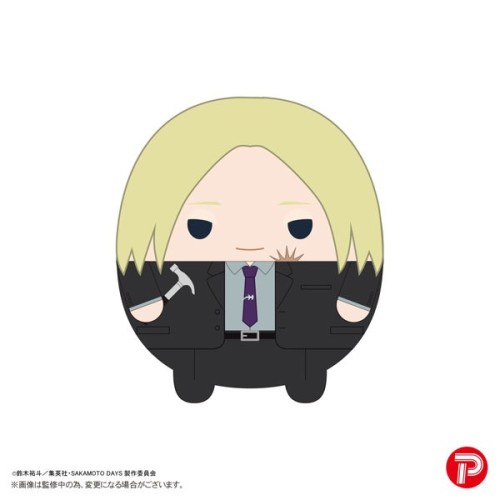 PLEX 坂本日常 圓滾滾布偶 胖娃 M尺寸 第2彈 H 神神迴 微笑