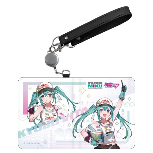 初音未來 賽車初音 KYOJO VITA 2025 合皮票卡夾
