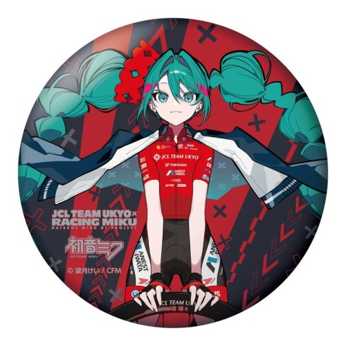 初音未來 賽車初音2025 JCL TEAM UKYO 應援 大胸章 大徽章
