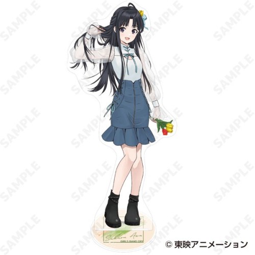 D-techno 少女樂團 吶喊吧 丹寧風格服裝 大壓克力立牌 3 安和昴