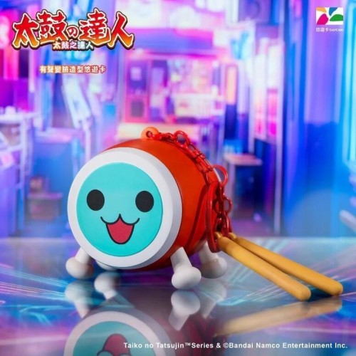 Infinity 太鼓達人有聲變臉造型悠遊卡 小咔款
