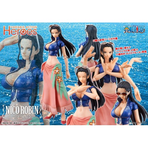 MH限定 VARIABLE ACTION HEROES 海賊王 妮可 羅賓 再販