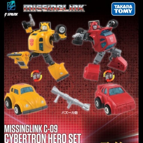 TAKARATOMY 變形金剛 MISSING LINK C-09 賽博坦英雄套組