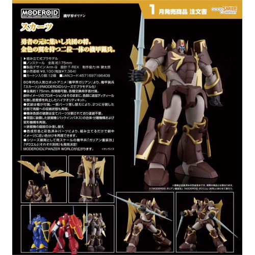 GSC 組裝模型 MODEROID 機甲界加里安 Skurts