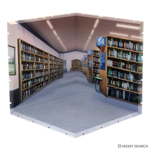 GSC 黏土人 場景背景系列 Dioramansion 200 圖書館