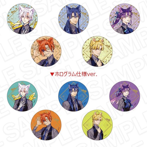 中盒10入 Contents Seed 驅魔少年 貓Ver 胸章 徽章集
