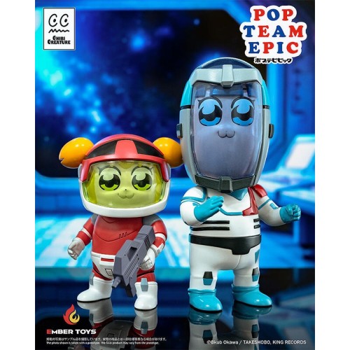 EMBER TOYS POP TEAM EPIC Chibi Creature POP子＆PIPI美 Spacesuit Ver