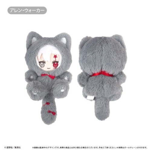 TAPIOCA 驅魔少年 貓耳毛絨貓咪裝布偶 娃娃 第1彈 亞連·沃克