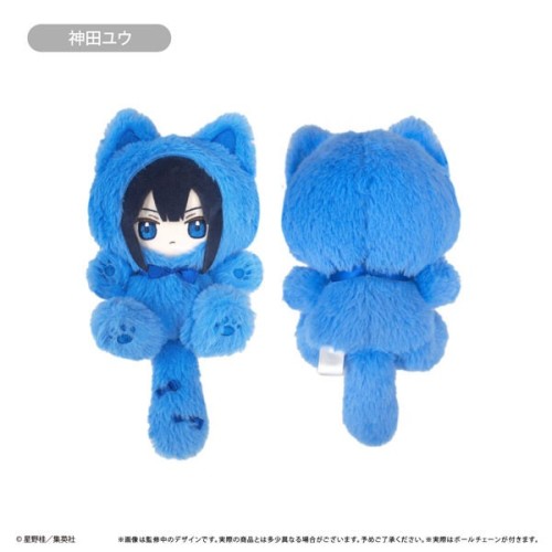 TAPIOCA 驅魔少年 貓耳毛絨貓咪裝布偶 娃娃 第1彈 神田優